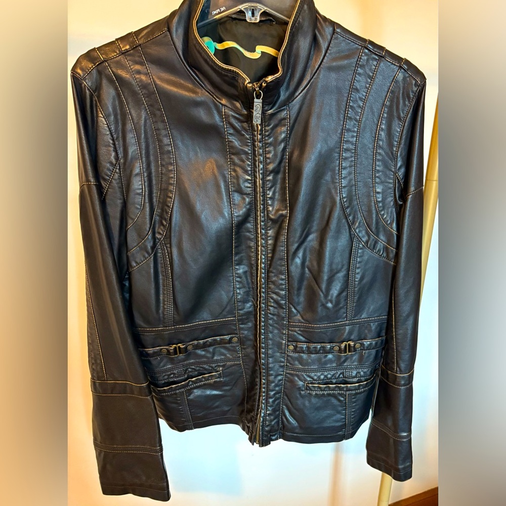 Women’s Faux Leather Jacket